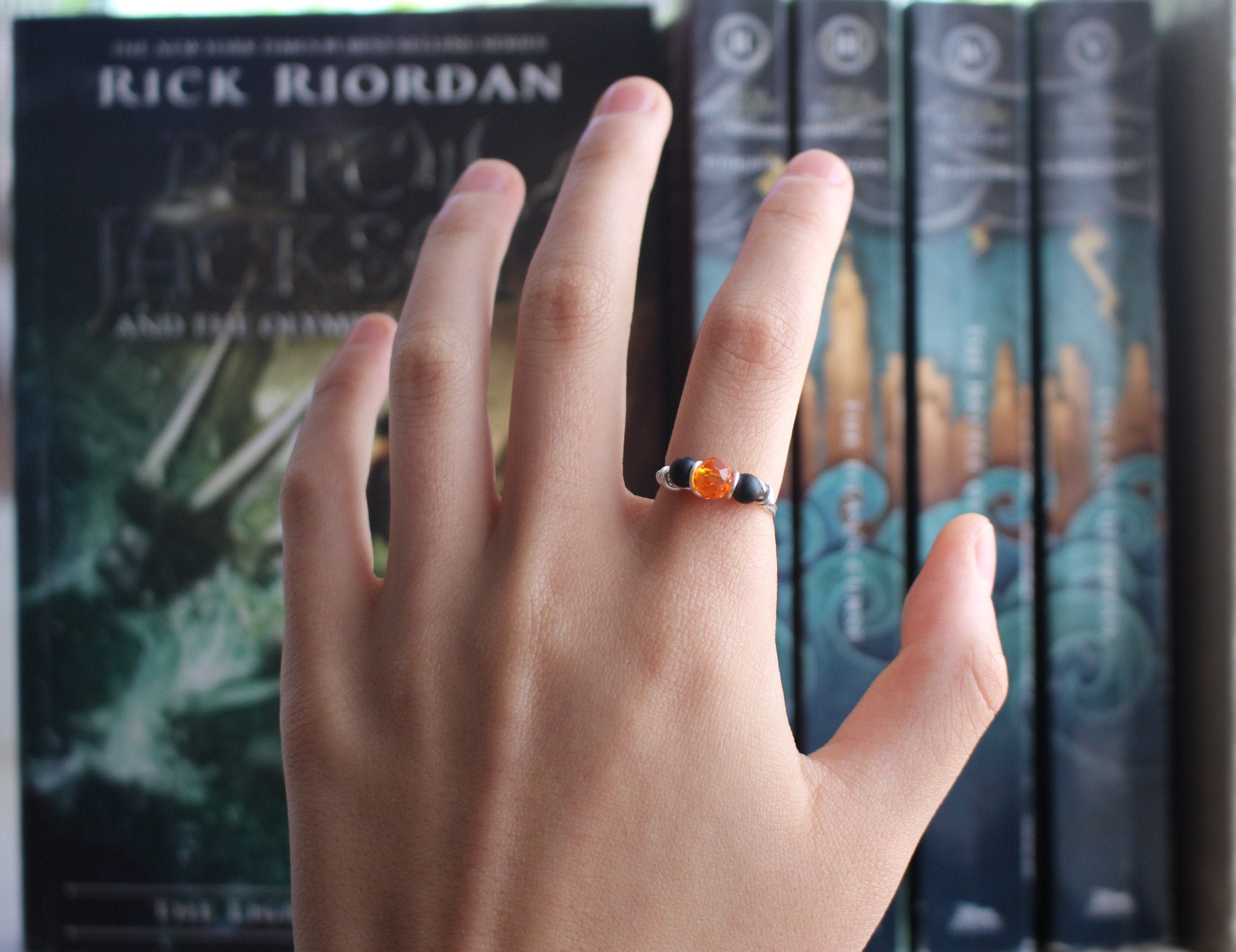 Annabeth Chase Wire Ring Percy Jackson Inspired -  Italia