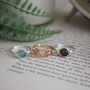 Belly Conklin, Jeremiah Fisher, and Conrad Fisher Wire Ring Set - The Summer I Turned Pretty Inspired - Set of 3