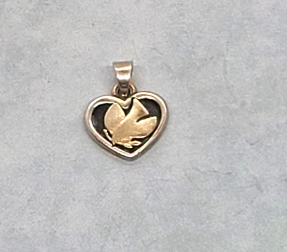 James Avery Dove of Peace Pendant 14k Gold Sterli… - image 1