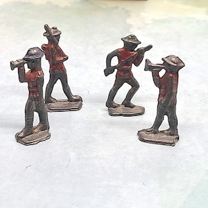 Antique Toy Soldiers Lead Die Cast Metal Army American Military