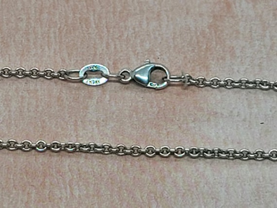 James Avery Rolo Chain 18" Sterling Silver Medium - image 3