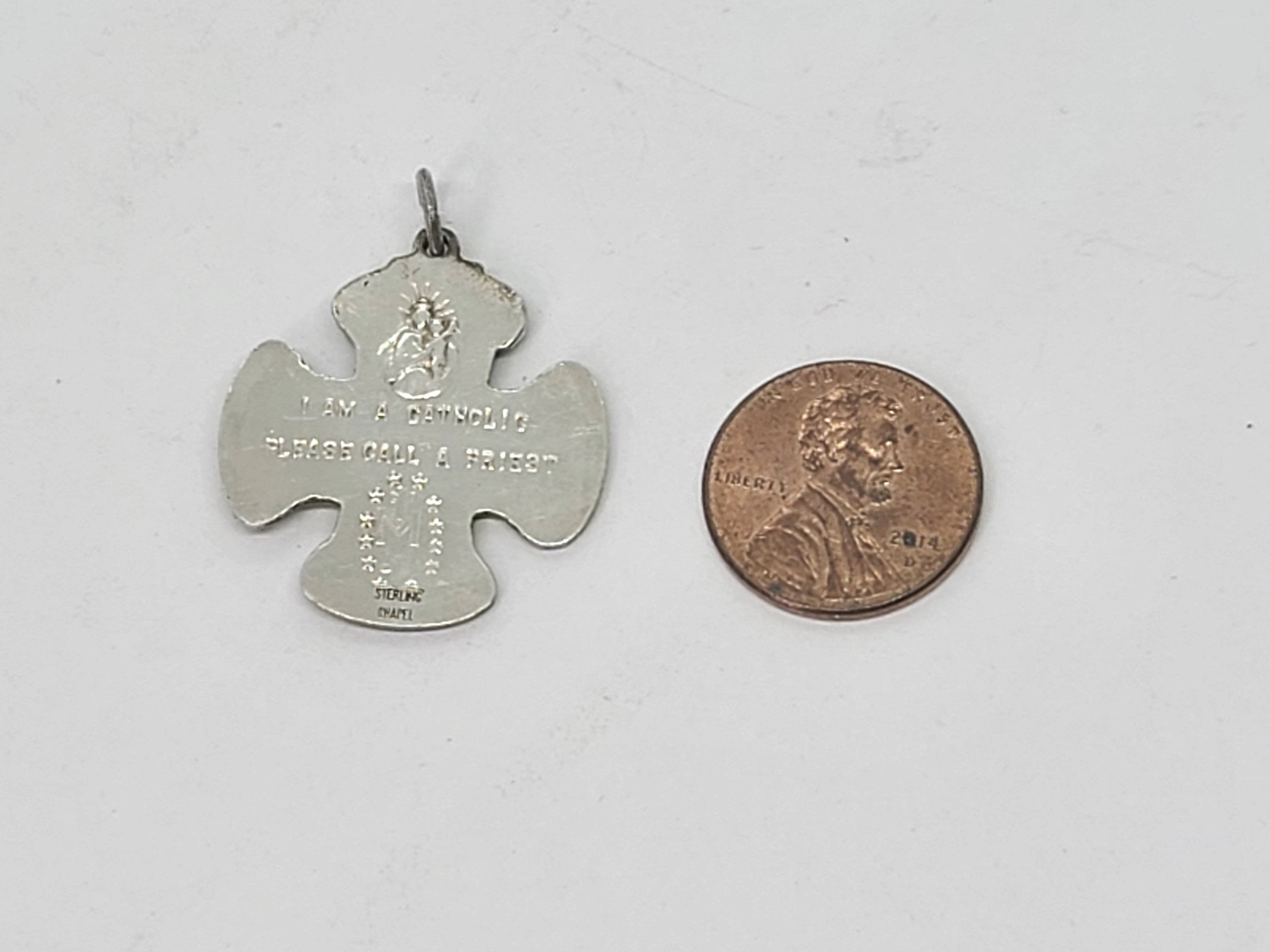 4 Way Medal Pendant