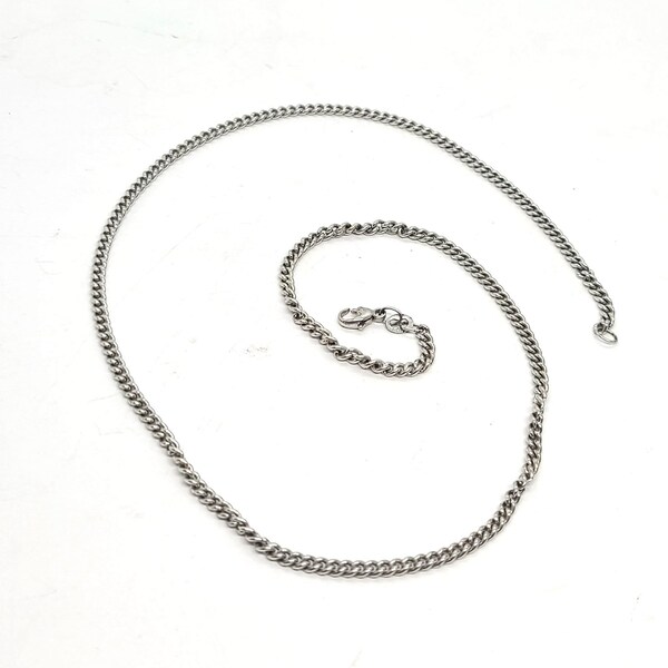 James Avery Curb Chain 18" Sterling Silver 10gr