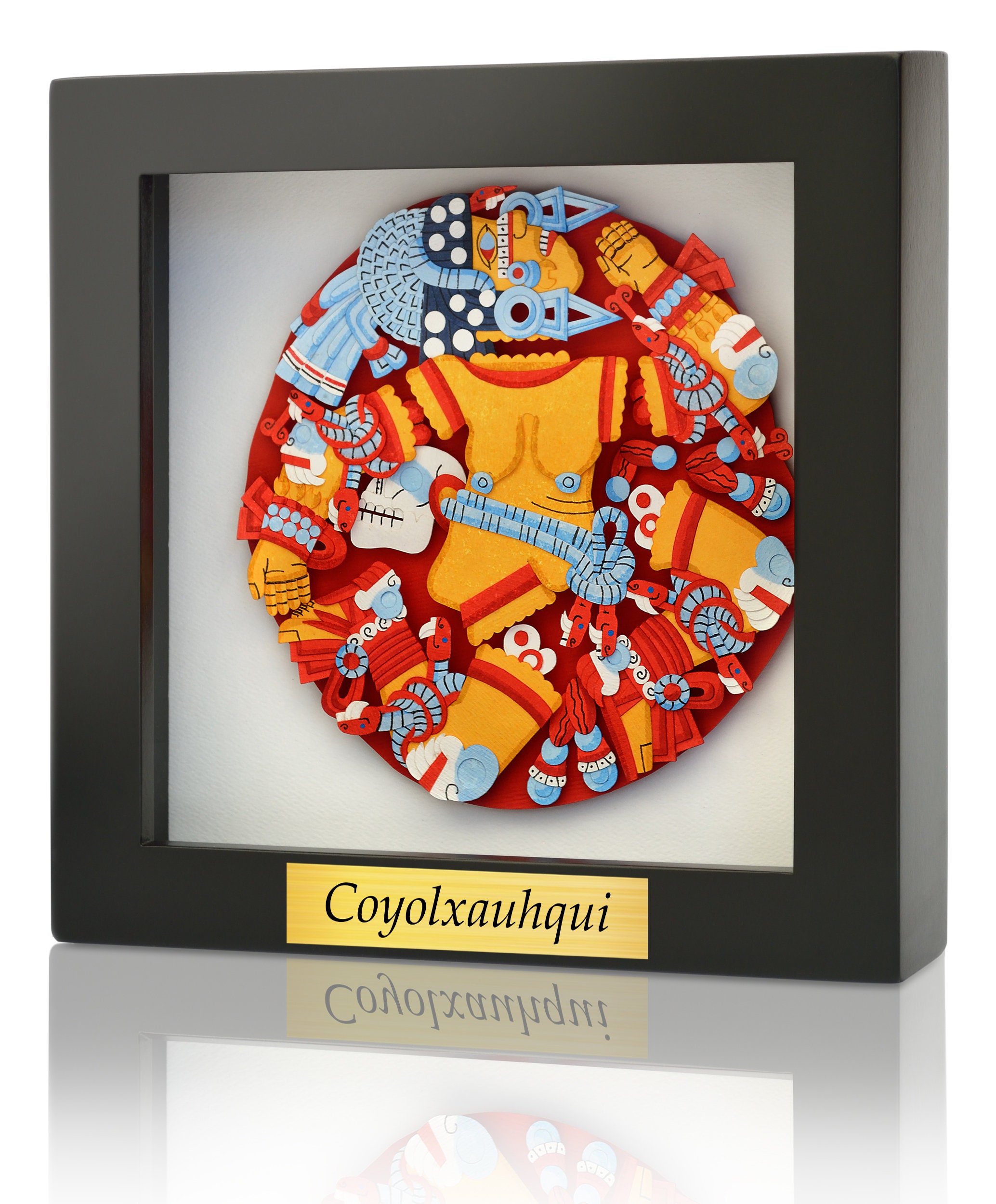 Coyolxauhqui Aztec Moon Goddess, Aztec Moon Goddess, Aztec Art