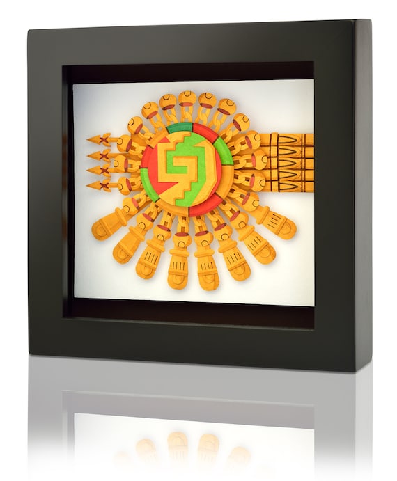 Sheild Aztec Historical Aztec Shields