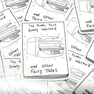 IT Professional Sticker, Funny Printer Laptop Decal (Waterproof)