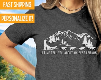 Dog Sledding Shirt for Sled Dog Musher Gift for Siberian Husky Lover Sweatshirt for Dog Mushing Urban Mushing Gift Mountains are Calling