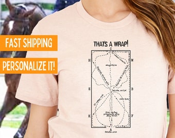 Personalized Dressage Gift, Horse Show Shirt, Funny Equestrian Tshirt for Horse Lover Gift for Horse Trainer Tee Shirt Intro Test A Dressage