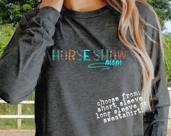 Hästtävlings-tröja, häst-t-shirt, hästpresent, ridgåva, hästmamma-tröja, hästpresenter, hästmamma-present, cowgirl-present, hästtränare-tröja