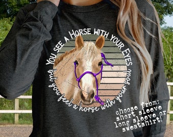 Horse Mom Shirt, Horse Crazy T Shirt, Horse Lover T-Shirt, Horse Gifts for Women, Horse Show Shirt, Dressage Tee, Cute Horse Sweatshirt & T