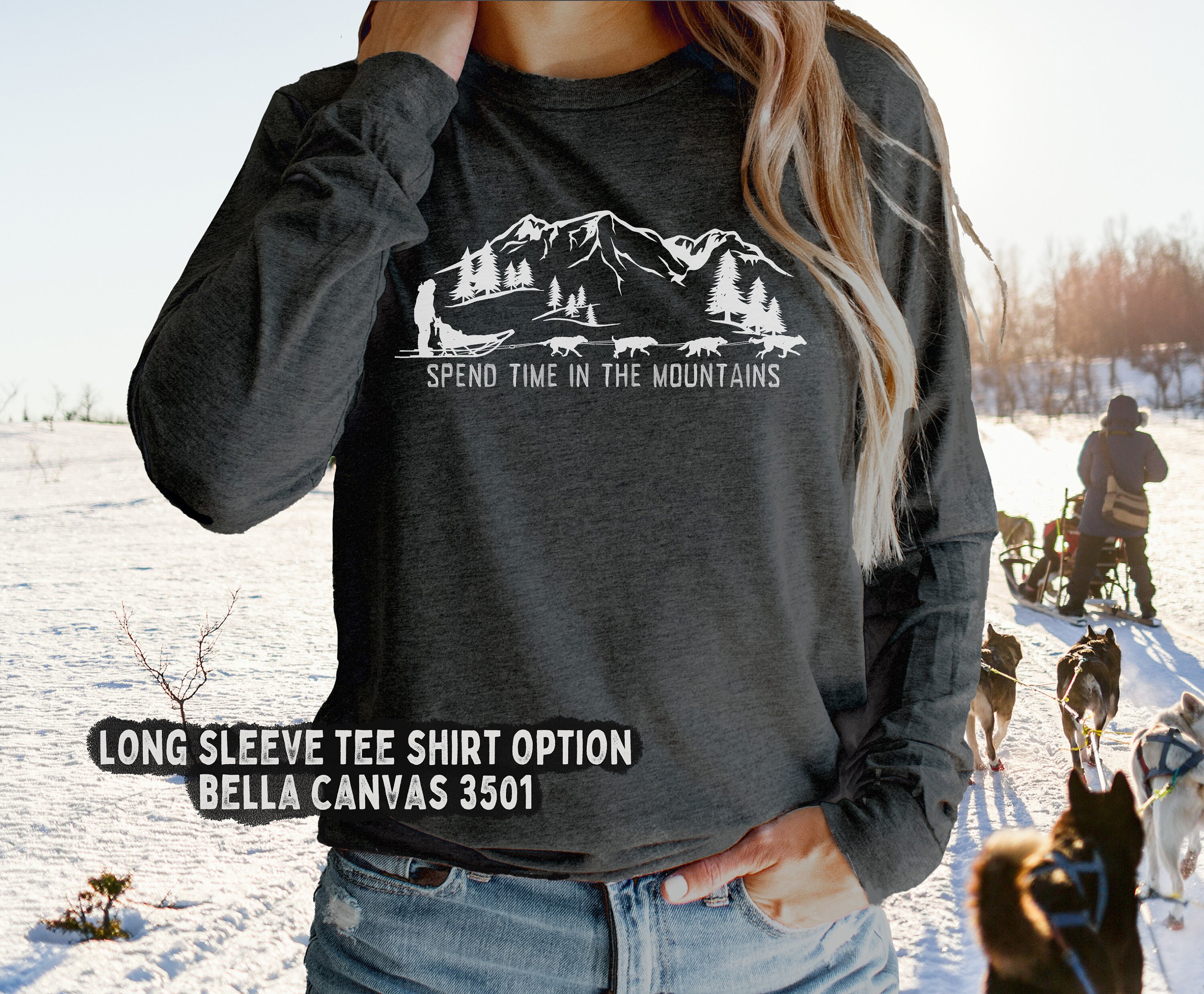 Dog Sledding Shirt for Sled Dog Musher Gift for Siberian Husky Etsy UK