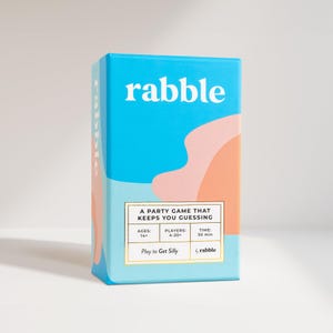 Rabble - Hilarious Party Game For Adult Game Night, Girl&#39;s Night, Group Game, Adult Party Games, Gift for Friend, Board Games for Adults