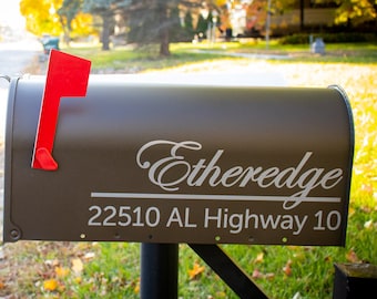 Laser Engraved Mailbox
