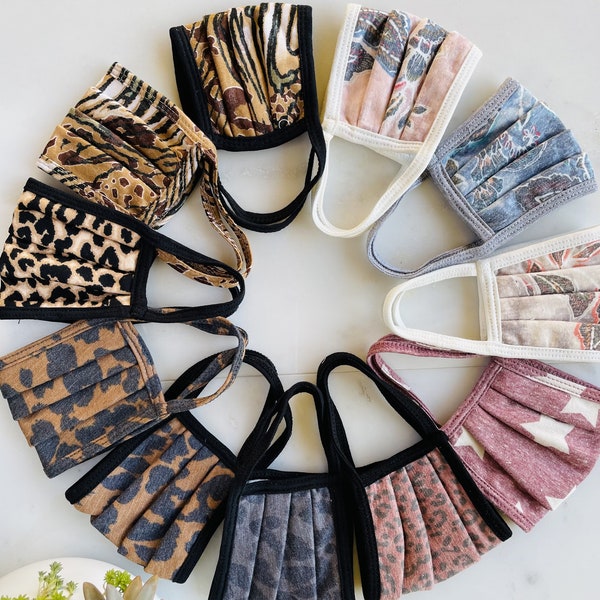 Leopard Print Mask - Etsy