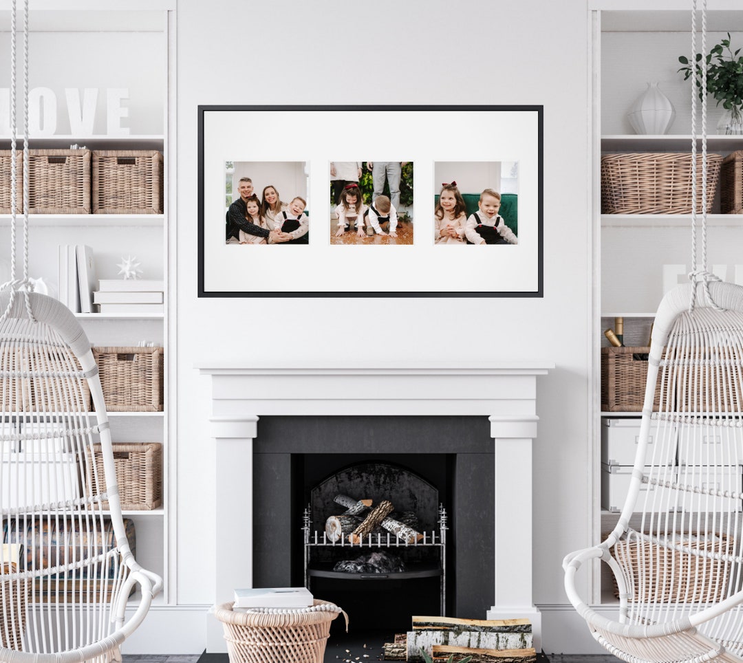 Frame TV Art With Your Photos Matted Frametv Template for Canva With 5