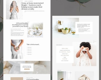 About Page | Responsive Wordpress Template | Elementor Template | Wordpress Blog Theme | Influencer Blog Theme | Blogger Theme | Coach