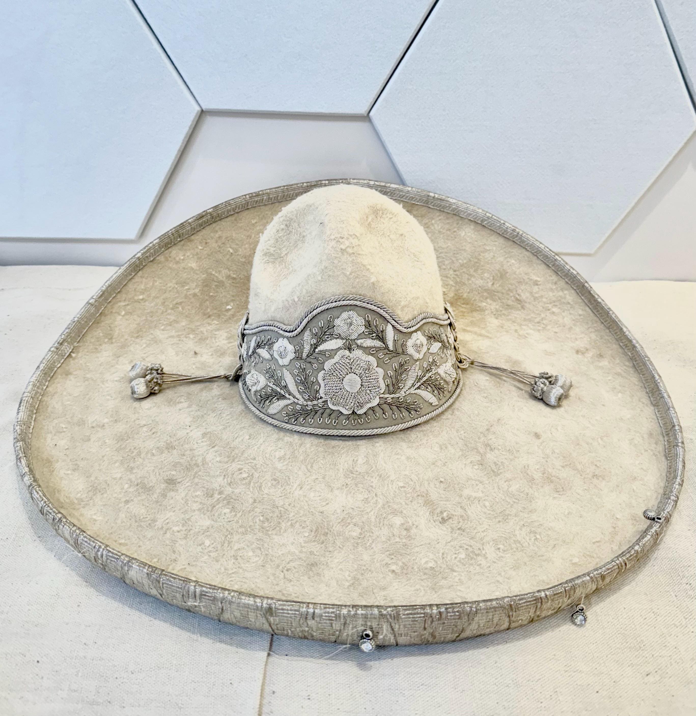 Vintage Charro Sombrero - Etsy