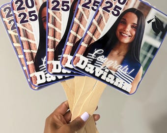 Personalized Fans, Graduation fans, Wedding fans