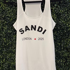 Race day tank | Chicago, London, New York, Boston, Tokyo Marathon Tank | Race day shirts | Personalized race day tank