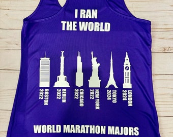 World major Marathon Tank | Running Tank | Who runs the world? | Women’s and unisex tank