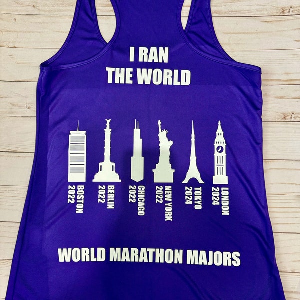 World major Marathon Tank | Running Tank | Who runs the world? | Women’s and unisex tank