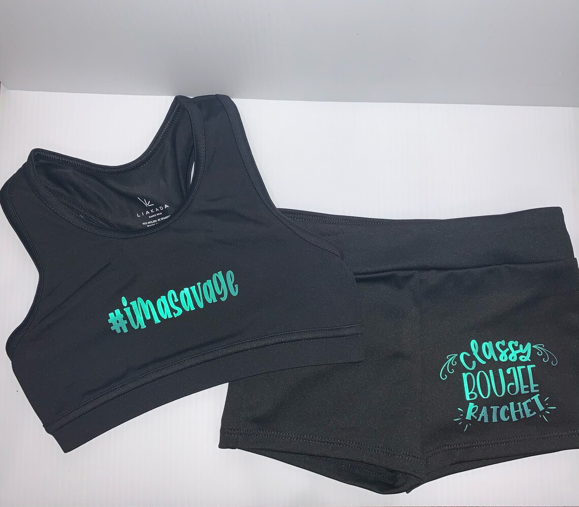 Personalized Cheer & Dance Wear Etsy