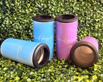 Wedding Tumbler Can cooler combo | Universal Can cooler and tumbler | Gifts for Bridal party I Bachelorette/Bachelor Gift