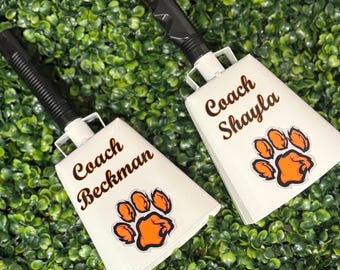 Custom cowbells | Event cheering accessories | Spectator essentials