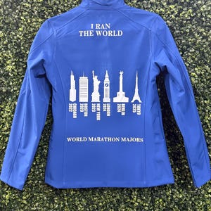 World Major Marathon Softshell-jack met volledige ritssluiting |  Softshell-jack | Wie bestuurt de wereld?