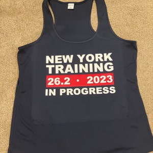 2025 New York Marathon Training Tank | Training apparel | NYC Training