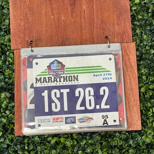 Race Bib Album Bib I Race bib storage