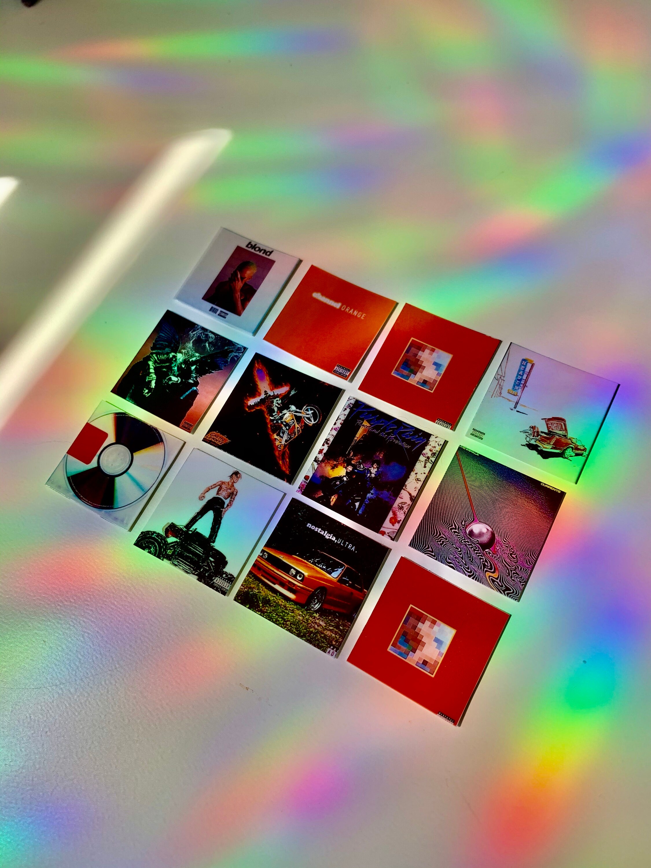 6 Custom Album Art Stickers Etsy