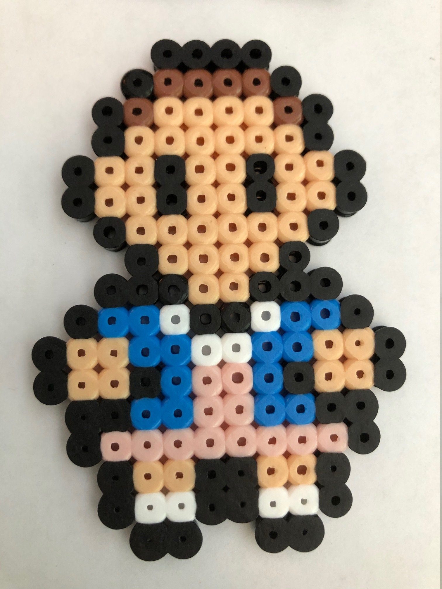 Stranger Things Eleven Perler Bead Art Optional Etsy