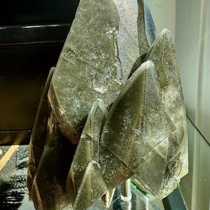Dragon Scale Calcite, Phantom Calcite, Chalcopyrite, Sweetwater Mine, Missouri