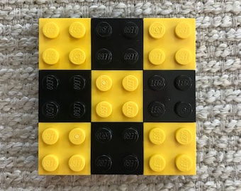 Checkered Lego Morale Patch (6 studs by 6 studs)