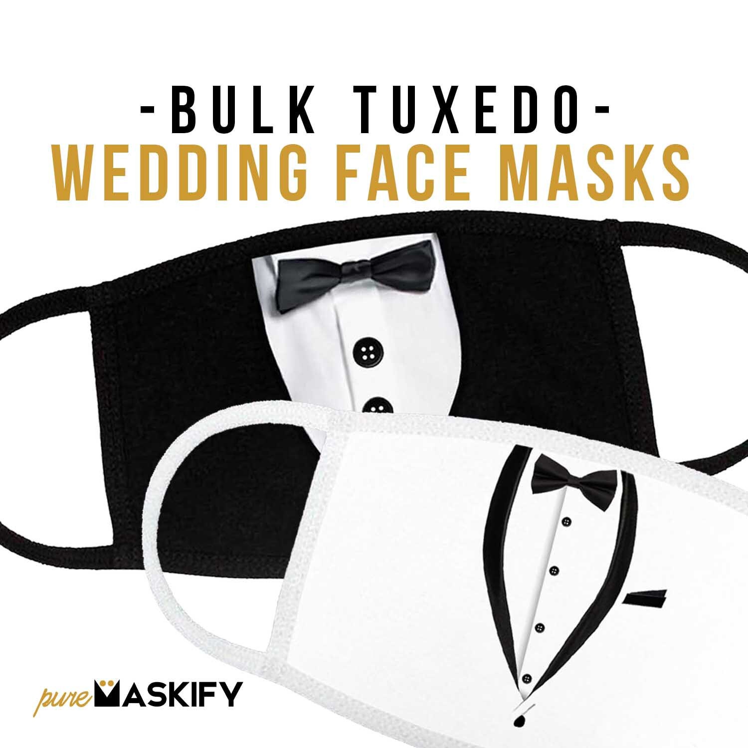 Black Tuxedo Printed Face MaskHigh Quality Elegant Face Mask Etsy