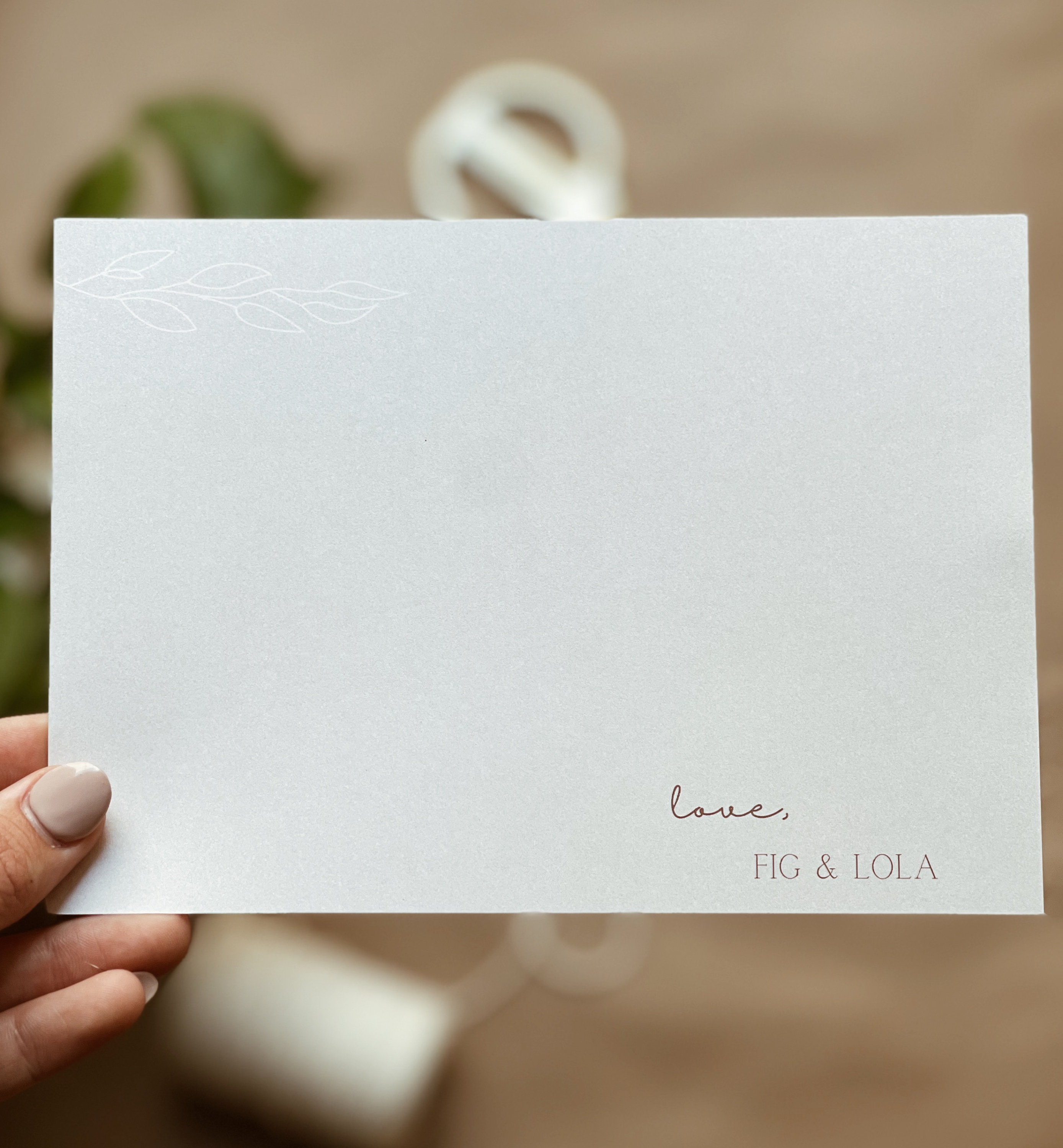 Small Business Note Card Template Customizable Note Cards Etsy