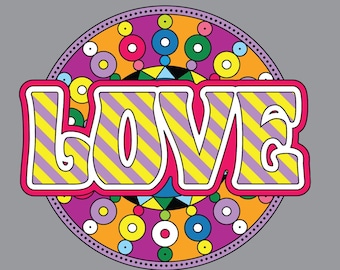 Magnet - LOVE - Fridge / Car MAGNET