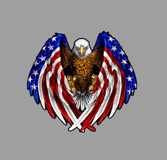 Washington D.C with Eagle Crest Fridge Magnet 