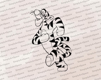 Tigger Disney SVG - Digital Download SVG File
