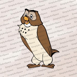 Owl - Winnie Pooh - Digital Download SVG File