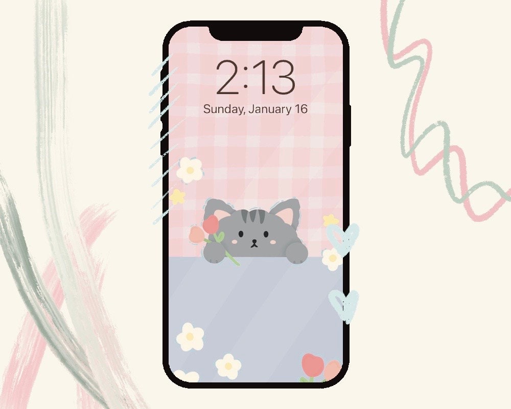 lockscreens & icons  Cute cat wallpaper, Cute cat, Cute cats