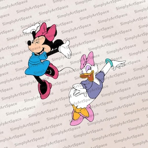 Daisy & Minnie SVG - Digital Download SVG-Datei