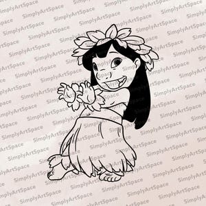 Lilo SVG: digitaal SVG-bestand downloaden