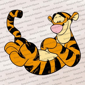Tigger - Winnie Pooh - Digital Download SVG File