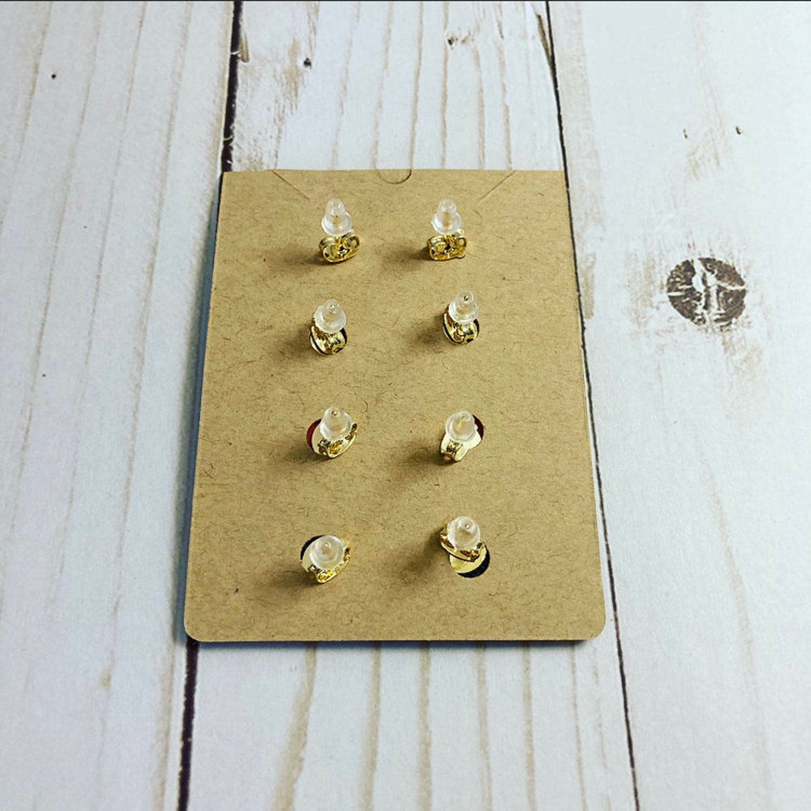 Variety Pack of Stud Earrings Neutral Color Earring Studs Etsy