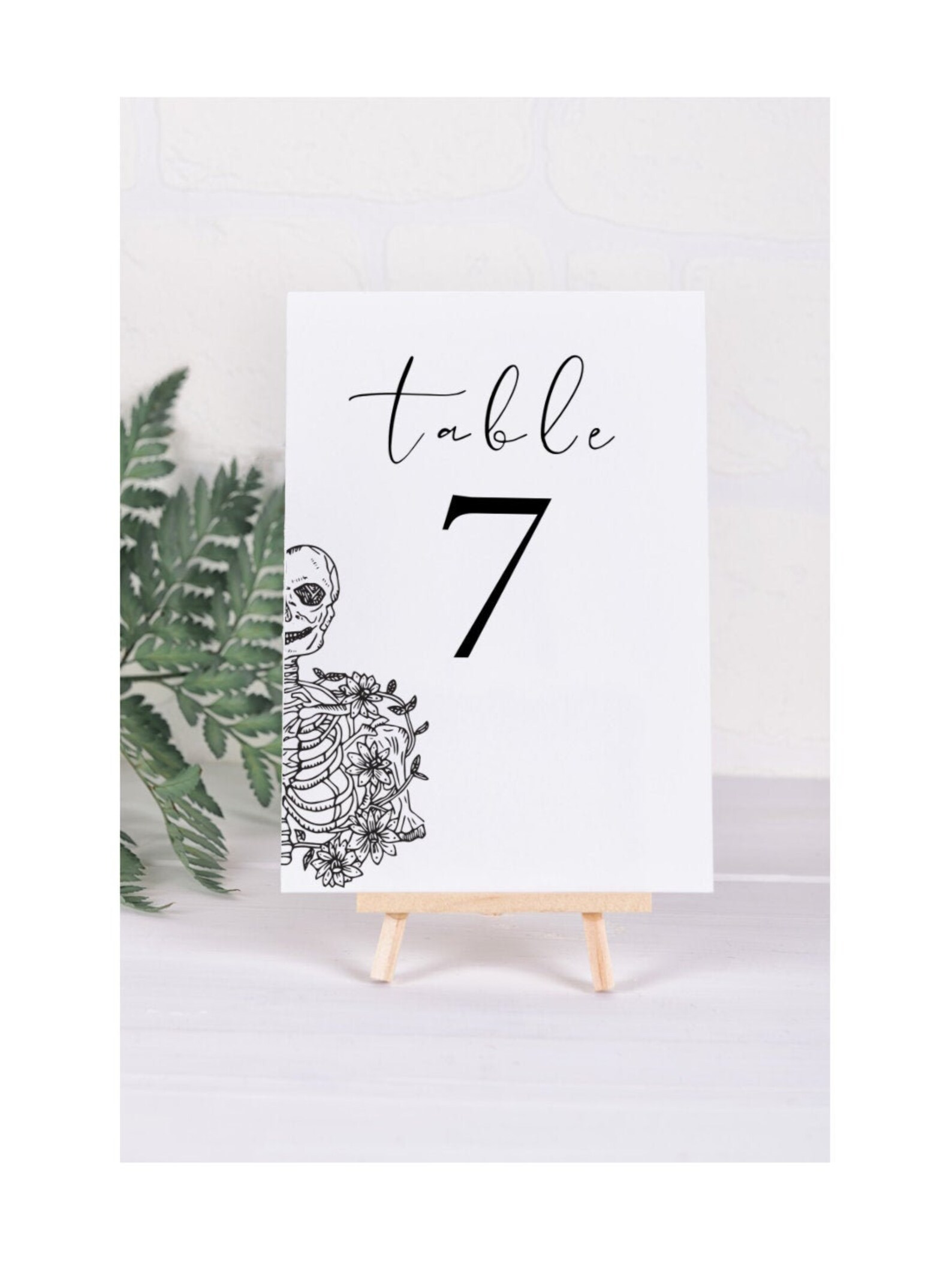 Printable Event Table Numbers 5x7 Instant Digital Download Etsy España
