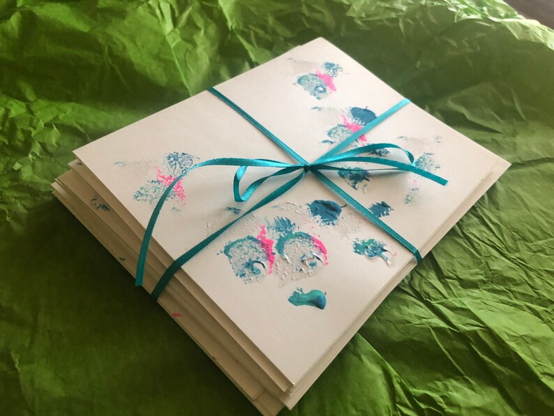 Greeting Cards Hand Painted Note Blank Cards Gift