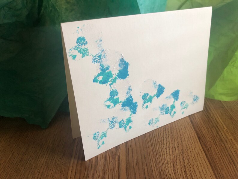 Greeting Cards Hand Painted Note Blank Cards Gift