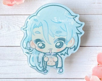 Genshin Ayato Acrylic Boba Phone Grip